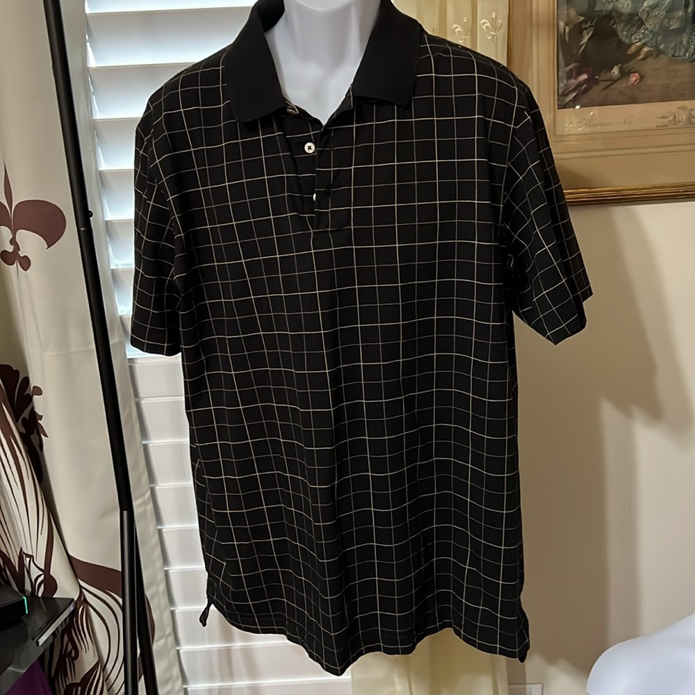 St. John’s Bay cotton jersey polo. Size XL.